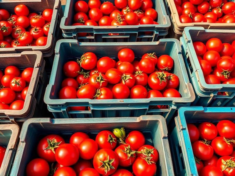 Récolte de Tomate industrielle proposée par Exploitation Diawling